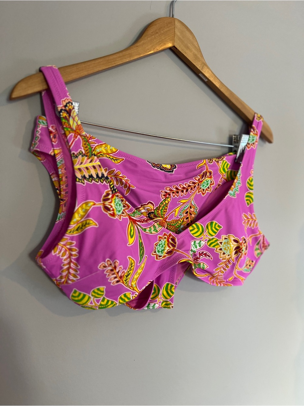 Aerie Scoop Floral Pink Bikini Set L